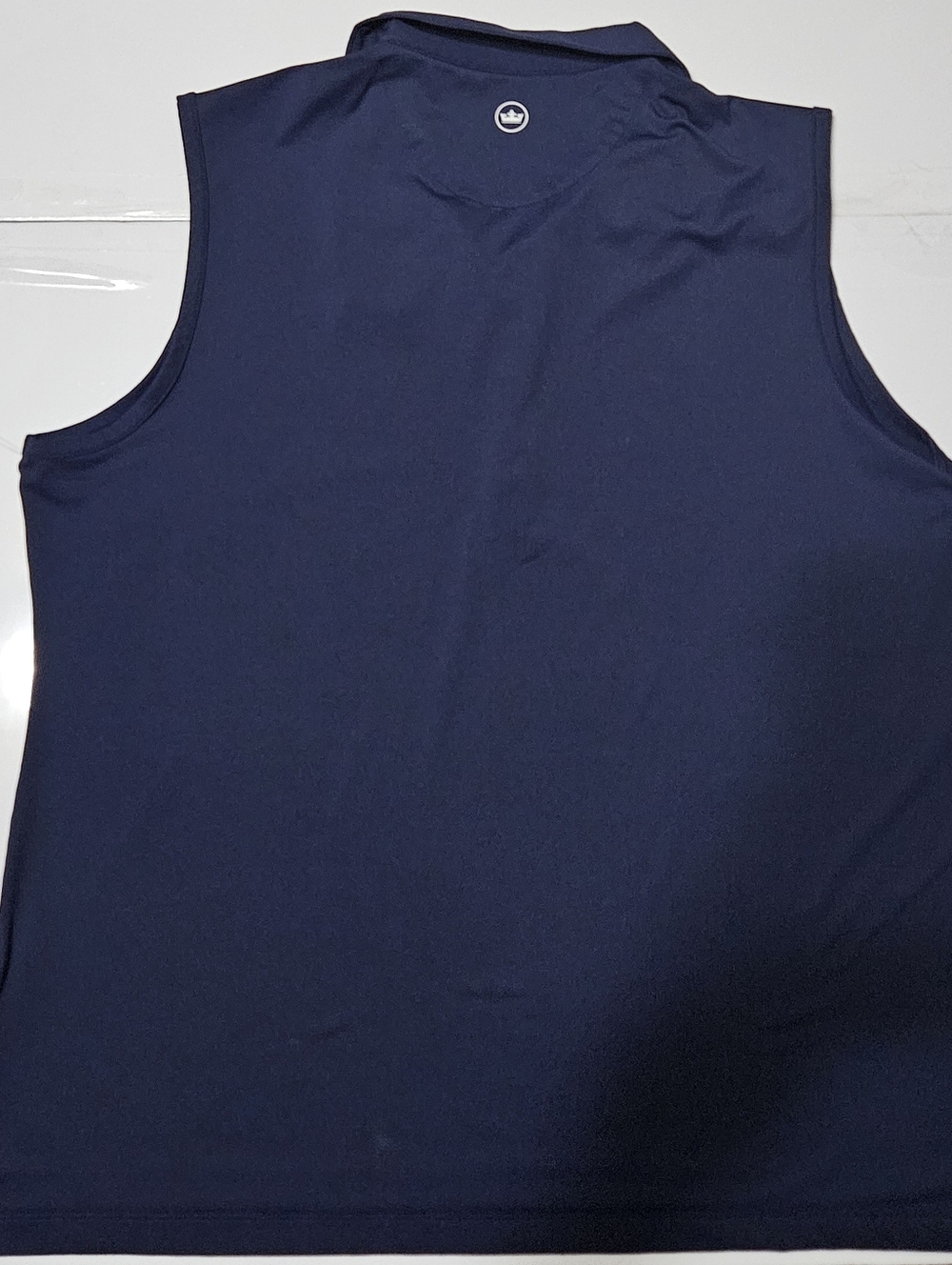 Peter Millar Navy Sleeveless Polo Performance Tank Womens XXL - Picture 3 of 9